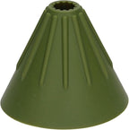 Silicone Coffee Dripper Collapsible Coffee Filter Foldable Portable Reusable Travel Camping Office Home Free Lightweight Easy Brew (Green)