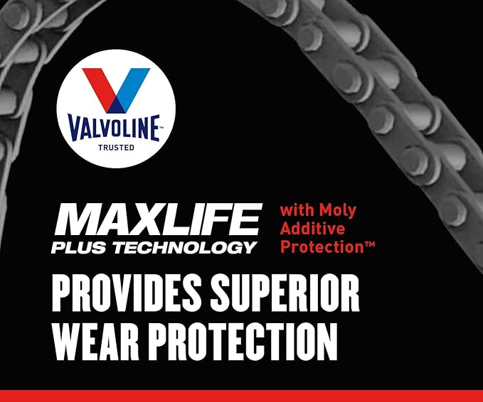 Valvoline High Mileage 150K with Maxlife Plus Technology 5W-20 Motor Oil 1 Quart