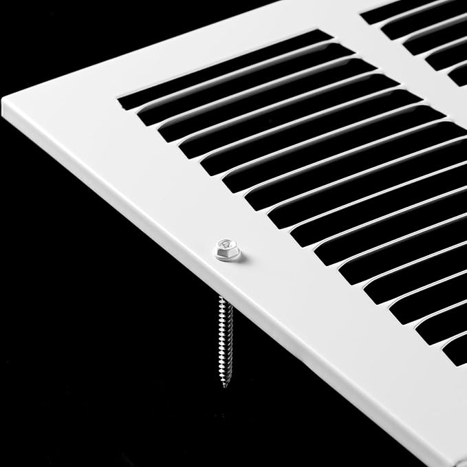 24x24 Vent Cover(Duct Opening Size),Air Return Vent Cover,Flat Vent Cover,Rejillas De Aire Acondicionado para Casa,Return Air Grilles,Outer Dimensions:25.75"Wx25.75"H(24"W x 24"H, Duct Opening)