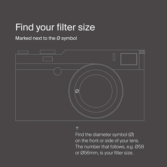 Urth 39mm Metal Lens Filter Caps - Durable Protective Cover for Camera Lens Filters with Precision Fit