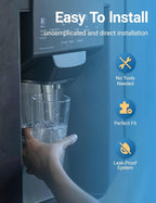 ADQ747935 Water Filter Replacement for LG LT1000P/PC/PCS ADQ74793501 ADQ74793502 MDJ64844601 LMXS28626S LRFLC2706S LFXS26973S LT-1000PC LFXC22526S LHFS28XBS LHFS28XBS Water Filter | 2pack | Cobectal