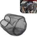 Air Filter Cover, Thickened Car Cold Air Intake Filter Dust Sock Cover, Universal for High Flow Air Intake Filters (Small, Black)