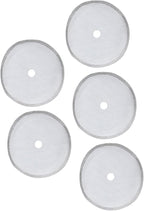 Press Filter Screen, 5Pcs 304 Stainless Steel Coffee Filter Universal French Portable Detachable Coffee Pot Mesh Filter Accessory for Coffee Makers Tea Particles (Large-1000ml)