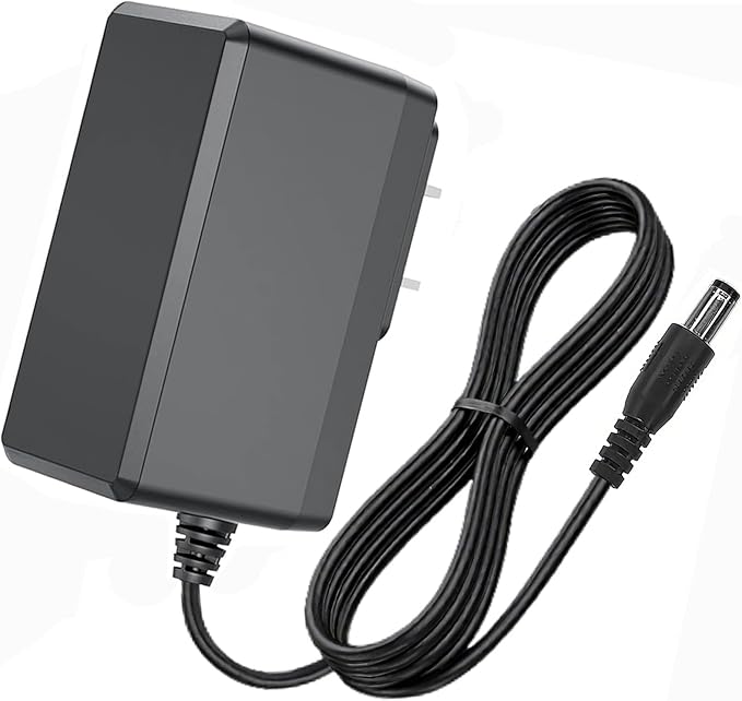 12V AC/DC Adapter Compatible with Purivortex AC400 AC300 AC201B Air Purifier HEPA Filter Cleaner Removes Odors Dust Dander Power Charger