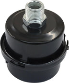 2 Pcs Air Compressor Silencer, 3/8" Thread Air Compressor Intake Filter 16mm Air Compressor Filter Noise Muffler