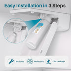 ICEPURE Alkaline LT1000PC Refrigerator Water Filter and Air Filter Replacement for LG LT1000P/PC/PCS, Kenmore 9980, ADQ74793501 ADQ74793502 ADQ747935 MDJ6484460 LT1000, Enhances PH, 3 Combo