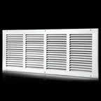 24x8 Return Air Grille(Duct Opening Size),Air Return Vent Cover,Flat Vent Cover,Rejillas De Aire Acondicionado para Casa,Return Air Grilles,Outer Dimensions:25.75"Wx9.75"H(24"W x 8"H, Duct Opening)