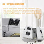 Ultrasonic Humidifier Cooler Sprayer 15kg/h Commercial Humidifier Commercial Industrial Humidifier with Humidistat and Remote Sensor Stainless Steel for Grow Room 110V
