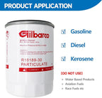 3/4 inch NPT Fuel Filter for Transfer Pump, 30 Micron Spin-on Style for Portable Mobile and Stationary Fuel Tanks Boat