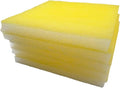 Paint Booth Exhaust Fiberglass Filter Pad (US Manufacturer), Heavy-Duty Paint Arrestor for Spray Booth (400/case, 24" x 24")