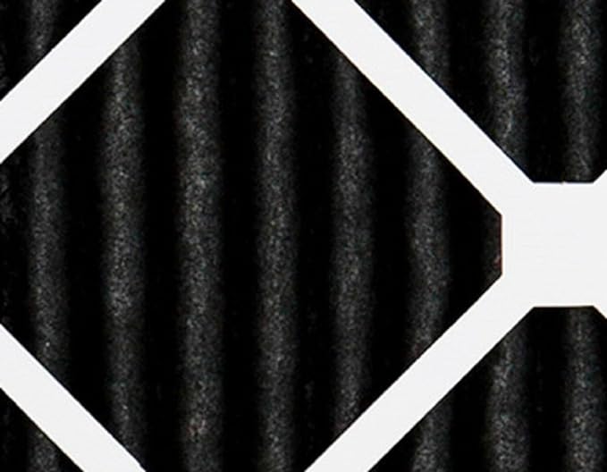 Nordic Pure 16x20x2 (Actual Size: 15 1/2 x 19 1/2 x 1 3/4) Pure Carbon Pleated Odor Reduction Merv 8 Furnace Filters 12 Pack
