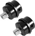 2PCS Metal Intake Filter Sound Muffler - Air Compressor Silencer (1/2"PT 20mm)