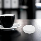 FRCOLOR 300pcs round Disposable Coffee Filter Papers for Small Coffee Pots and Drip Makers White 64mm Paper Filters Compatible with Espresso Machines and Portable Brewers