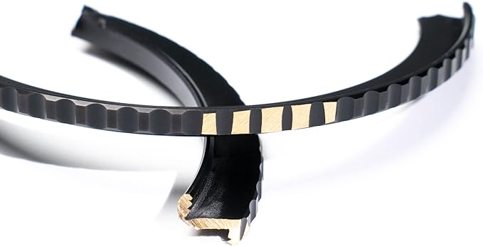 NiSi - Brass Pro 49mm to 52mm Step-Up Ring - Threaded Stepping Adapter Ring, 49mm Male Lens Attachment 52mm Female Filter and Accessory Thread - Matte Black Finish to Prevent Reflections, Brass Alloy