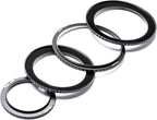 NiSi - Brass Pro 58mm to 82mm Step-Up Ring - Threaded Stepping Adapter Ring, 58mm Male Lens Attachment 82mm Female Filter and Accessory Thread - Matte Black Finish to Prevent Reflections, Brass Alloy
