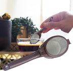 Coffee Filter Spoon - Portable Fine Mesh Brewing Tool For Smooth Extraction, Ergonomic Handle Design For Comfortable Grip With Efficient Straining Function, Multi Use Utensil