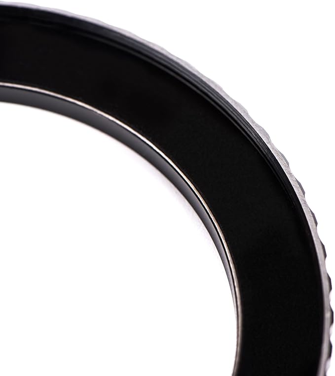 NiSi - Brass Pro 58mm to 67mm Step-Up Ring - Threaded Stepping Adapter Ring, 58mm Male Lens Attachment 67mm Female Filter and Accessory Thread - Matte Black Finish to Prevent Reflections, Brass Alloy