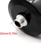 1/2" PT 20mm Thread Air Compressor Silencer Intake Filter Sound Muffler with a Replacement Element H-076