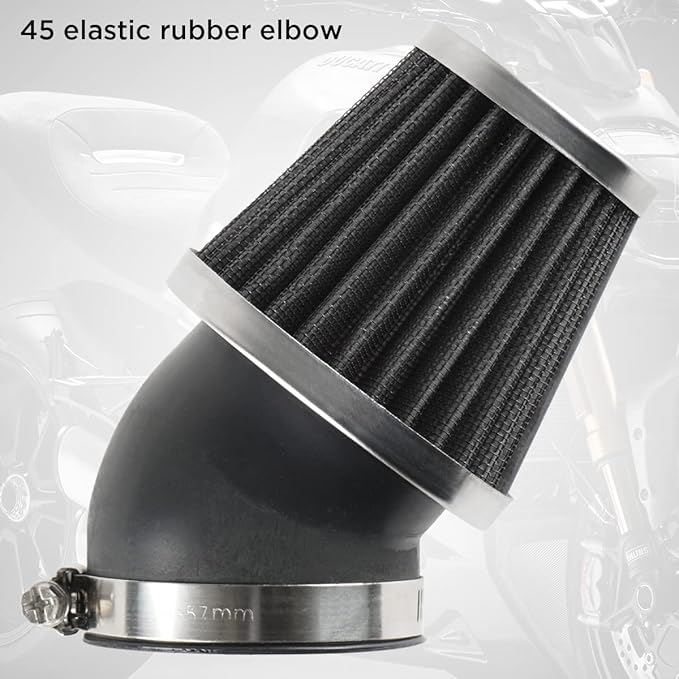 Evermotor Mini Engine Air Filter,34mm 35mm 36mm Air Filter Replacement Cleaner for 50cc 70cc 90cc 110cc 125cc 150cc Moped,ATV