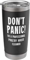Poultry House Cleaner Stainless Steel Insulated Tumbler