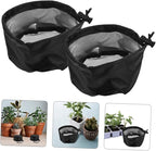 4pcs Grow Tent Vent Covers Dust Duct Filters Drawstring and Buckle for Optimal Airflow and Plant Grow Tents