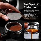 watchget 58mm Espresso Puck Screen - 0.2mm Ultra Thin Espresso Filter - Lower Shower Screen - Metal Reusable Coffee Filter for Portafilter Basket 58mm - Puck Screen