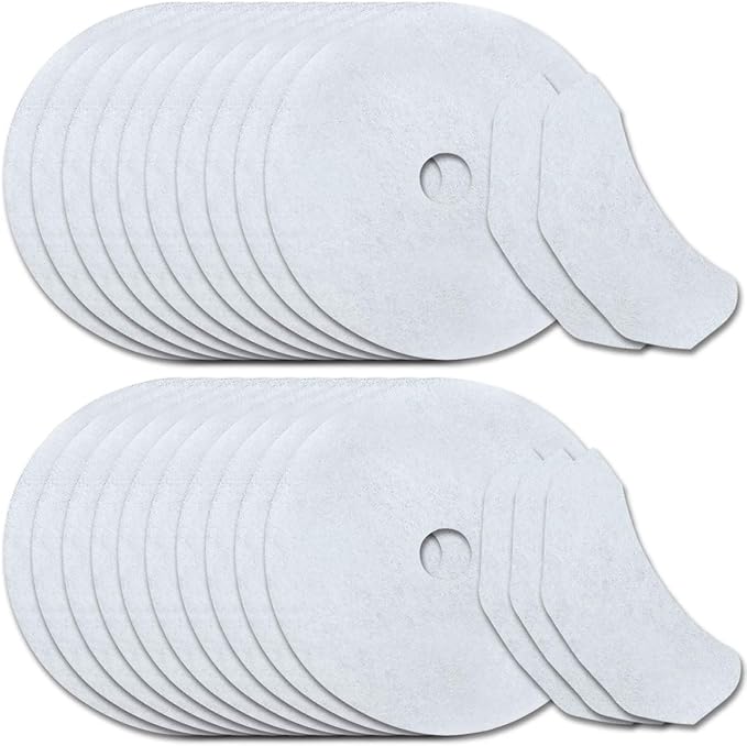 Imncya 25 Pcs Compatible Cloth Dryer Filter Set, Cloth Dryer Replacement Include 20 Dryer Exhaust Filters, 5 Dryer Air Intake Filters for Panda, Magic Chef, Sonya and Avant Dryers