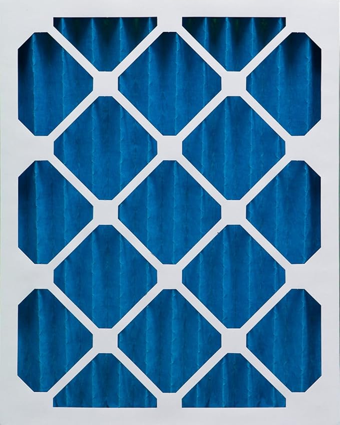 Nordic Pure 16x20x2 (Actual Size: 15 1/2 x 19 1/2 x 1 3/4) Pleated MERV 7 Air Filters 12 Pack