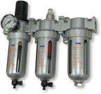 3/8" COMPRESSED AIR FILTER REGULATOR/DESICCANT DRYER/COALESCING FILTER