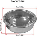 Commercial Grade 58mm Spherical Coffee Basket 58-Hole Stainless Steel Filter for Fast Espresso Extraction Tool Stainless Steel Spherical Coffee Filter Basket
