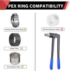 (Pack of 3) EFIELD Pex 3/4 Inch x 3/4 Inch NPT Male Adapter Brass Crimp Fitting,(PEX1807021-3PCS)