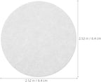 300pcs White round Disposable Coffee Filters 64mm for Drip Coffee Makers Sediment-free Filtration Paper Portable Accessories for Home and Office Use