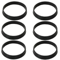 6PCS Sealing Ring for Kitchen Sink Filter, conical Rubber Gasket for Drain Pipe, Gasket for Waste Pipe, 2.2-inch Drain Pipe Sink Odor Collector Siphon, 55mm Inclined Sliding Joint Rubber Ring