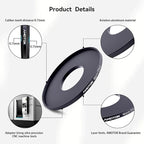 46mm Lens to 77mm Camera Lens Adapter,46mm to 77mm Filter Step-Up Adapter Ring,Compatible All 77mm Filter Accessory