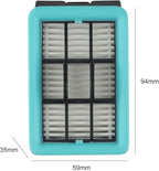 Replacement Roller Brush Filter for CrossWave HF2, 3845N & 3831 Floor Scrubbers – Plastic Wet/Dry Multi- Cleaning for Brush Roll, 35 x 59 x 94 mm(Filter)