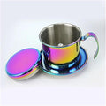 Stainless Steel 304 Vietnamese Coffee Filter Cup Drip Pot Simple And Portable Household Coffee Filter Cup Traditional Tool(Seven Colors)