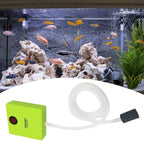 Oxygen Pump with Air Stone Quiet Portable Powerful Air Fish Tank Aerator Fishing Transport Aquarium Accessories