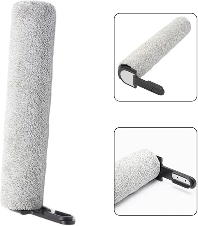 2PCS Main Roller Brush,Compatible for Ultenic， AC1 Elite Floor Scrubber Wet Dry Vacuum Cleaner Accessories