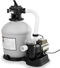 XtremepowerUS 3,100GPH Swimming Pool 16" Sand Filter 3/4 HP Pool Pump w/ Timer 15,000GAL Above Ground Pool Set