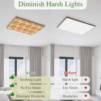 Tropical Plant Cactus Fluorescent Light Covers 4 Pack Western Cowboy Horse Sunset Desert Ethnic Magnetic Fluorescent Ceiling Lights Filters for Office Classroom Home Drop Ceiling 4x2 Feet