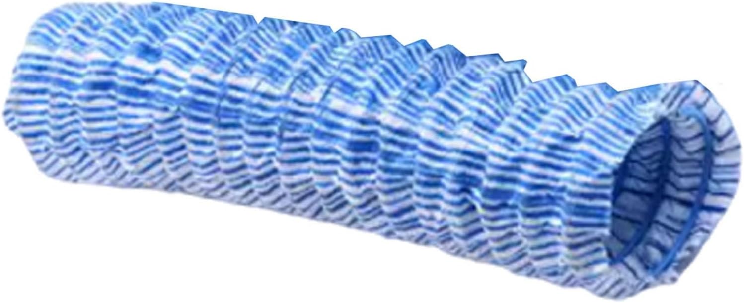 French Drain Pipe for Garden Lawn - 8cm (3in) Perforated Drainage Pipe, Soft Infiltration System for Yard, House, Construction Site, Sidewalk - 5m (16.4ft)