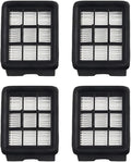 wet dry vacuum cleaner, Compatible For Redkey W12 Floor Scrubber Vacuum Replacement Spare Parts Accessorie HEPA Filter,for home and floor(4pcs)