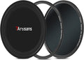 7artisans Nano Magnetic Filter UV Filter ND Light Reduction Filter/CPL Polarization Filter/GND Gradient Filter/Black Mist 1/4 Portrait Photography Filter Suitable for Lens(72mm ND1000)