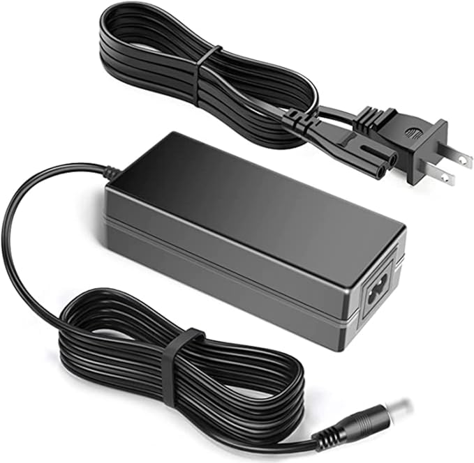 24V AC/DC Adapter Compatible with MORENTO HY4866 Air Cleaners Home Room Air Quality Sensors H13 HEPA Filter Remove Dust Pet Hair Smoke Air Inlet 24VDC Power Supply Cord Cable Battery Charger