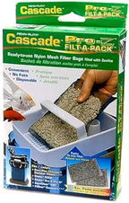 Penn-Plax Cascade Pro-Z Aquarium Canister Filter Media Bags, Designed for All Filtration Needs – 8 Oz – 2-Pack