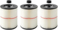 Nispira 9-17816 17816 Red Stripe Replacement HEPA Filter for Craftsman Craftsman Shop Vac Wet/Dry Vacuum 5/6/8/12/16/32 Gallon Larger, 3 Pack