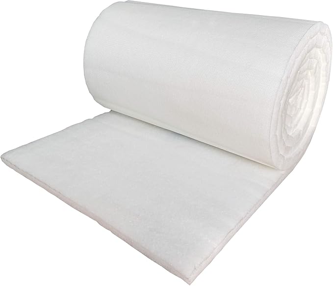 wioboy Paint Booth Ceiling Filter, Spray Booth Tacky Intake Filter for Down Draft Paint Booths (35" x 35" (8/case))