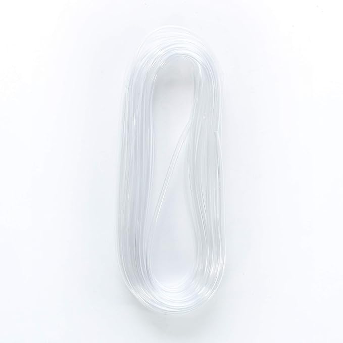 Penn-Plax Standard Airline Tubing for Aquariums – Clear and Flexible – Resists Kinking – Safe for Freshwater and Saltwater Fish Tanks – 25 Feet