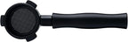 Normcore 54mm Bottomless Naked Portafilter Fits 54mm Breville Sage Machines, Titanium PVD Coating Portafilter Group Head with Black Anodized Aluminum Handle
