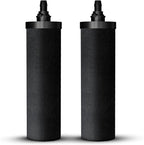NSF Certified Carbon Replacement Filter Elements (PF-4) - Pack of 2 Filters for Phoenix Gravity Water Filters, Replacement for Berkey® BB9-2, Waterdrop, Purewell & Other Countertop Water Filters